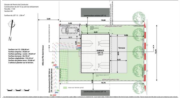 Terrain VIABILISÉ Villebon-sur-Yvette 258m2