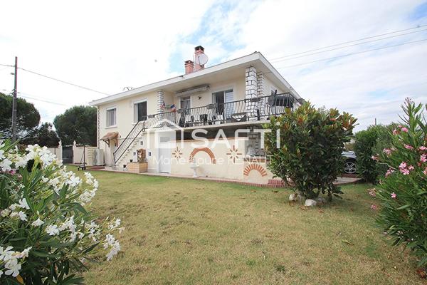 Maison : 2 habitations (118m² et 84m²) – Piscine - Garage