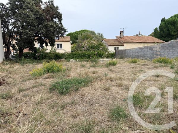 Terrain à vendre  515 m2 FRONTIGNAN - 34