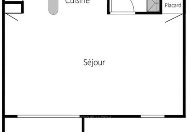 À VENDRE -  APPARTEMENT TYPE 1 Bis - LA ROCHELLE - SAINT-ÉLOI