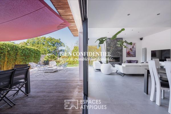 Élégante contemporaine près du lac de Beaulieu