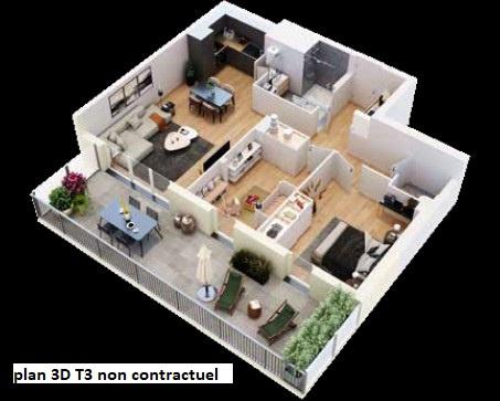 T3 64.46m²