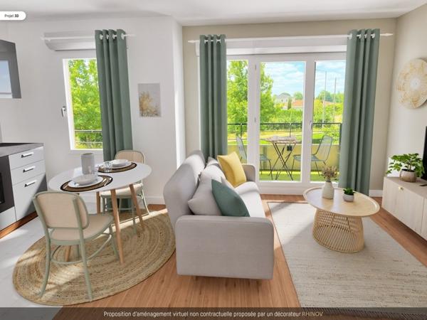 Appartement à vendre |  Libourne |  2 pièces | 47 m²