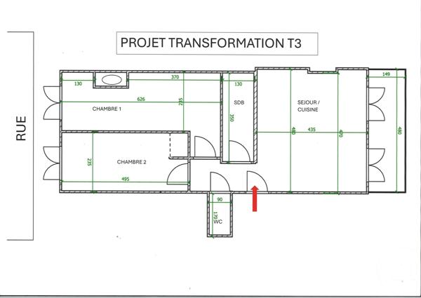 Appartement F2 à vendre  2 pièces - 57 m2 LYON - 69007