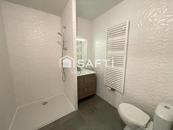 Appartement T2, balcon et place de parking couvert