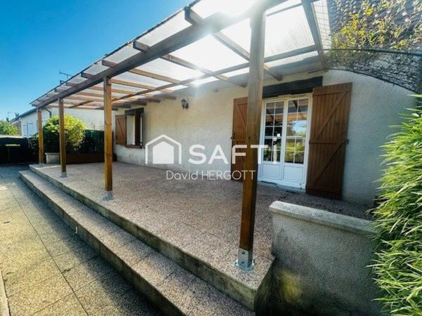 Charmante maison sur sous sol dans un quartier au calme