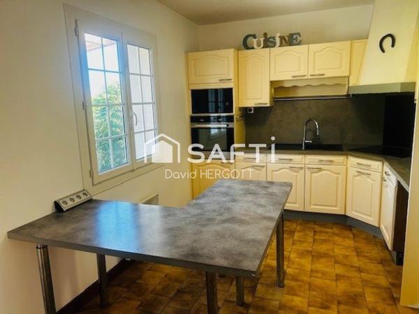 Charmante maison sur sous sol dans un quartier au calme