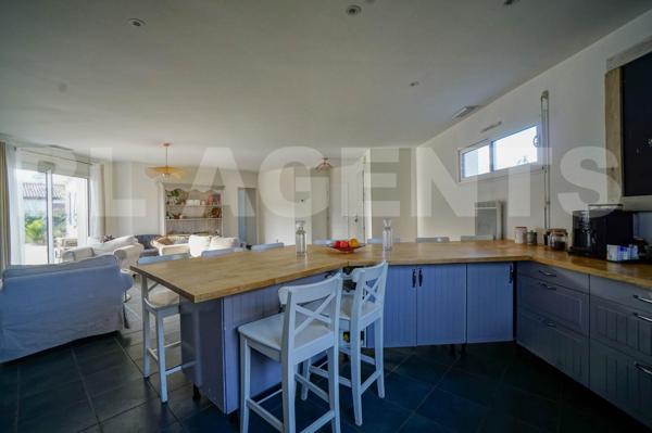 Maison T6 de plain-pied avec piscine – Quartier Balanos, Le Teich