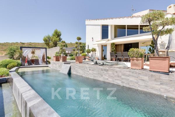 Villa contemporaine vue panoramique