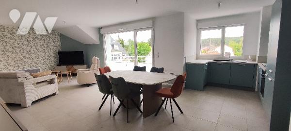 T3 de 89m² avec grande terrasse SUD-OUEST + cellier + 2 parkings dans résidence récente à MERLIMONT