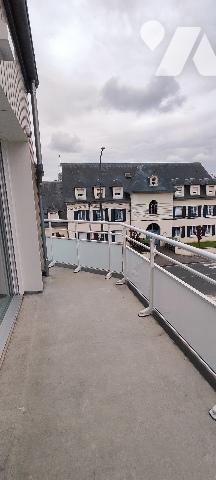 T3 de 89m² avec grande terrasse SUD-OUEST + cellier + 2 parkings dans résidence récente à MERLIMONT