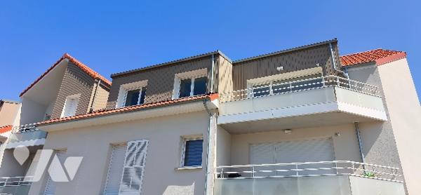 T3 de 89m² avec grande terrasse SUD-OUEST + cellier + 2 parkings dans résidence récente à MERLIMONT