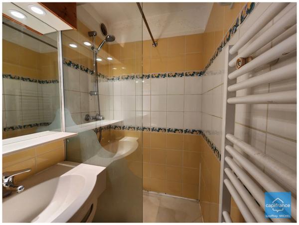 Appartement T2 à vendre – Alpe d’Huez secteur Passeaux / Éclose – 27 m² – exposition Sud – retour skis aux pieds