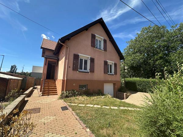 THANN, 68800, maison 3 chambres, 126 m2, terrain  7,74 ares