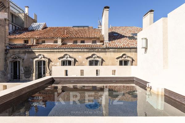 Appartement d'achitecte grande terrasse Saint Victor