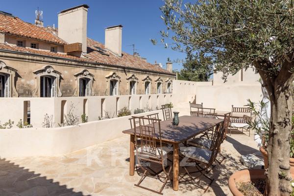 Appartement d'achitecte grande terrasse Saint Victor