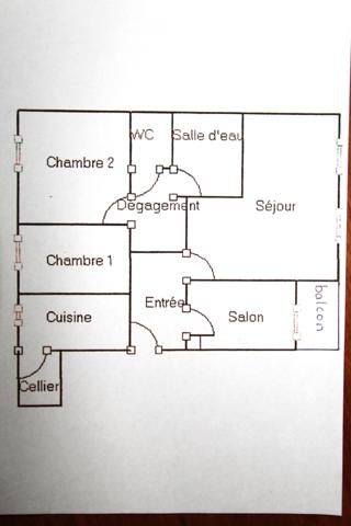 Appartement 80 m2 vue jardin