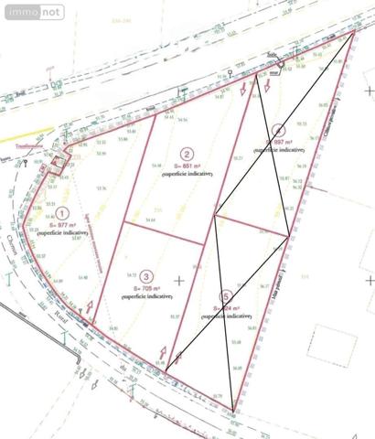Terrain à Batir à vendre à Allaire dans le Morbihan (56350), ref : 119c
