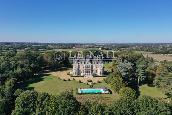 Magnifique château du XIXe siècle à vendre en Maine-et-Loire