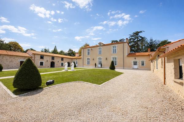 Belle propriété dans le vignoble Nantais restaurée avec exigence