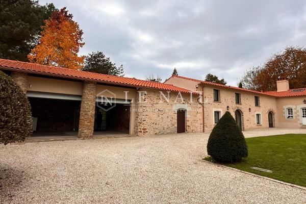 Belle propriété dans le vignoble Nantais restaurée avec exigence