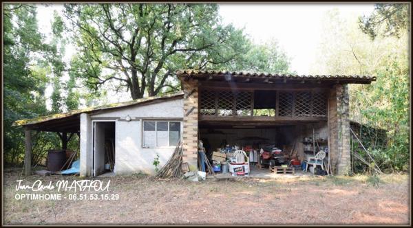 Fermette T6 136 m2 4 chambres dans un parc arboré d'un hectare