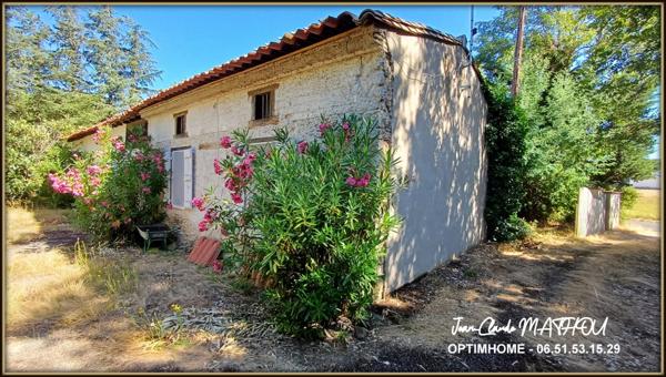 Fermette T6 136 m2 4 chambres dans un parc arboré d'un hectare