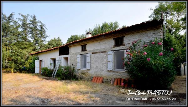 Fermette T6 136 m2 4 chambres dans un parc arboré d'un hectare