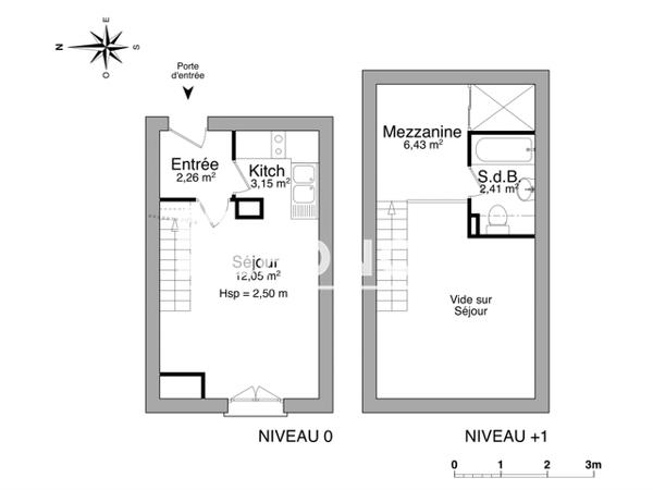 Location Appartement meublé 2 pièces 26.3 m² - 21 RUE DU DUC La Rochelle 17000