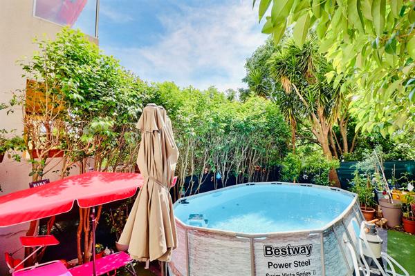 2 REZ-DE-JARDIN - JARDIN 60 m² - CAVE - RÉSIDENCE AVEC GARDIEN