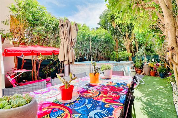 2 REZ-DE-JARDIN - JARDIN 60 m² - CAVE - RÉSIDENCE AVEC GARDIEN