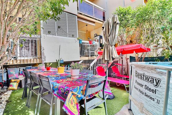 2 REZ-DE-JARDIN - JARDIN 60 m² - CAVE - RÉSIDENCE AVEC GARDIEN
