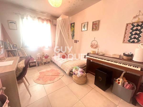 PEZILLA, PLAIN PIED 4 PIECES, GARAGE ET JARDIN