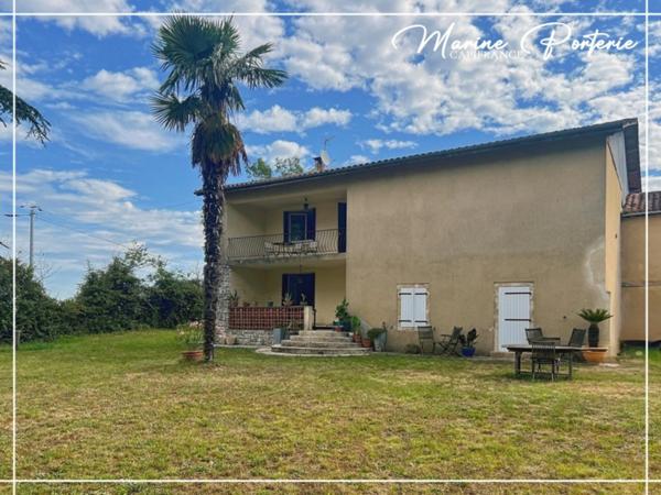 Dpt Gers (32), à vendre proche de VIC FEZENSAC maison P5 de 200 m² - Terrain de 3 920,00 m²