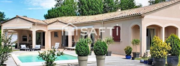 Maison Plain-pied 5 chambres garage double grande parcelle Piscine