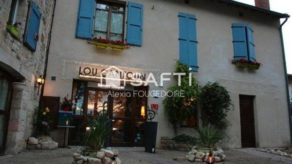 IMMEUBLE avec appartement et restaurant loué