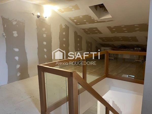 IMMEUBLE avec appartement et restaurant loué