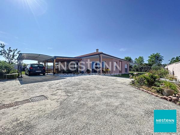 Cleppé maison 118m2 6 mn de Feurs sur terrain de 851 m2 clos et arboré