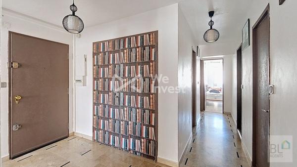 Grand appartement 98 m² traversant, ascenseur au 5ème, 2 terrasses, de beaux volumes