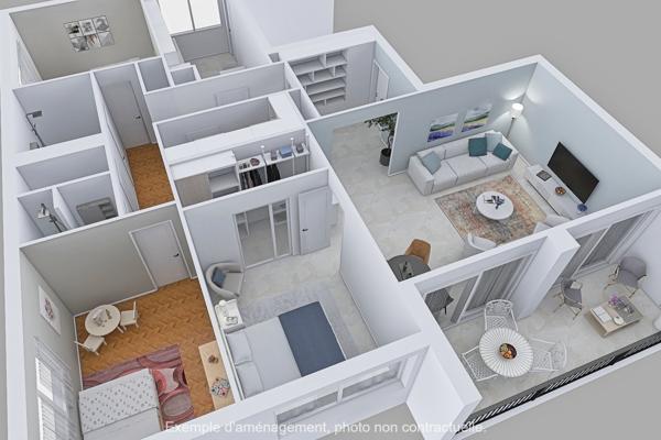 Beau T5 lumineux Parc Mozart , ascenseur, climatisation