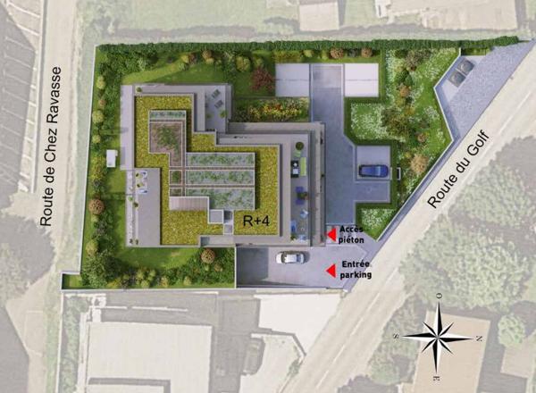 Programme neuf Evian Les Bains T3 et T4 avec vue lac