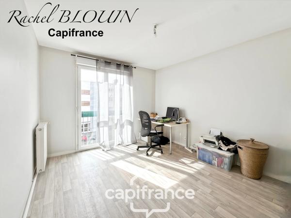 RENNES, Sud Gare, Appartement Type 3 de 62 m2 avec parking extérieur dans résidence sécurisée