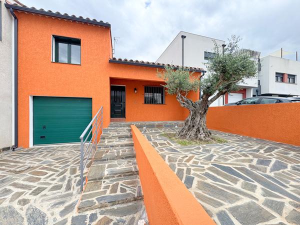 PERPIGNAN - QUARTIER SAINT GAUDERIQUE : Maison 3 pièces 89 m² avec extérieur et Garage !
