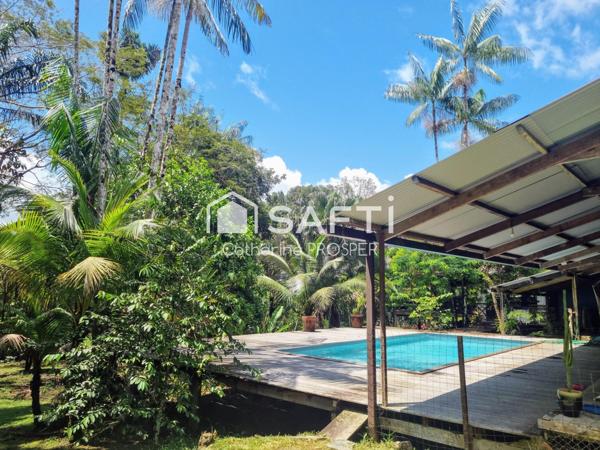 MAISON T4 à VENDRE aux CASCADES (Montsinéry)