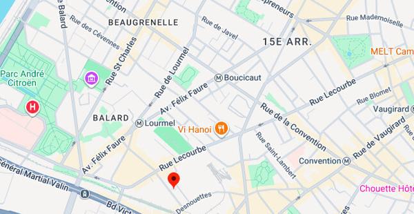 Clés en main, T2 au 2ème étage - rue Vasco de Gama - Métro Lourmel