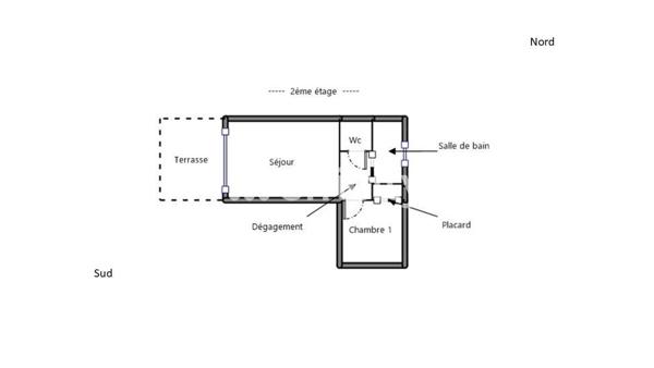 Appartement 2 pièces - 28 m²