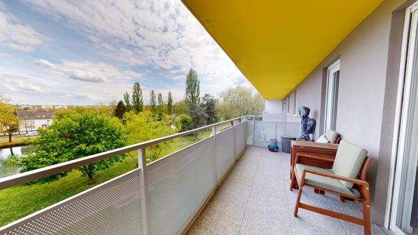 Mulhouse | Appartement 3 pièces récent avec terrasse et parking