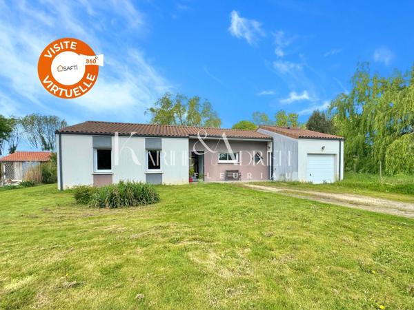 MAISON DE PLAIN-PIED 4 CHAMBRES AVEC GARAGE