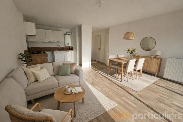 Vente Appartement42,5 m² - 2 Pièces - PLESCOP (56890)