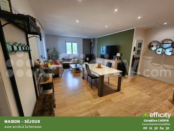 Maison 5 pièces - 105 m² Exclusivité efficity